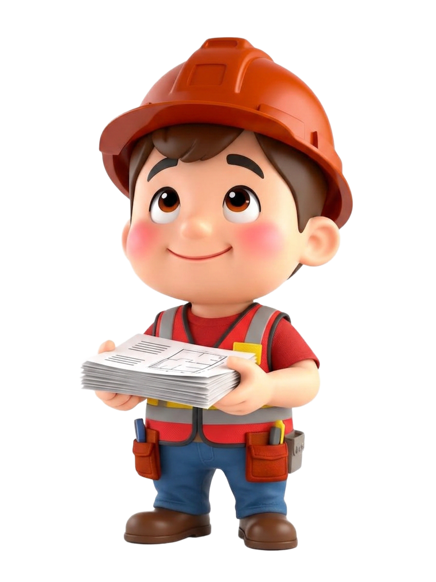 CADEN agent holding a stack of documents